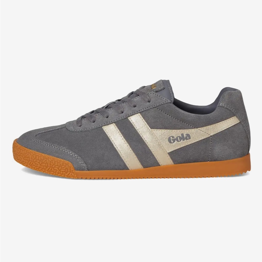 Gola Harrier Mirror (Gold/Silverish) Women’s Sneaker Size 9 - Picture 2 of 13